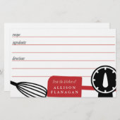 Keukenschrijfbenodigdheden Briefpapier (Voorkant / Achterkant)