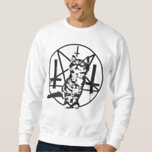 Keukenshirt met inverteerde kruis en pentagram trui