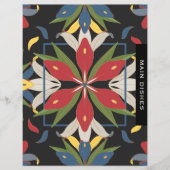 KeukenTegel Ontvanger hoofdstuk divider | Hoofddek (Voorkant)