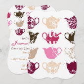 Keukenthee/Vrijgezellenfeest Kaart (Voorkant / Achterkant)