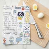 Keukentheedoekmetingsconversies Theedoek (Quarter Fold)