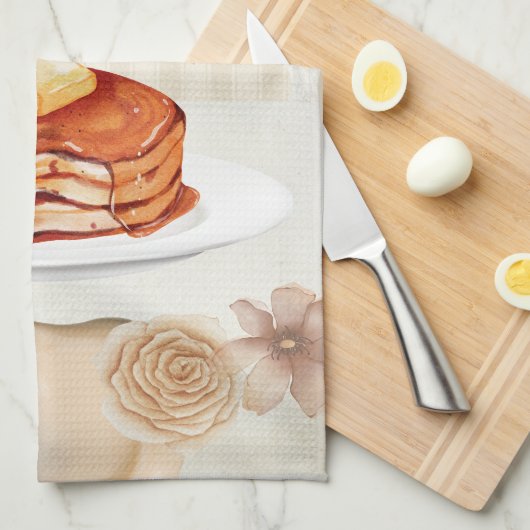 keukentheekdoek van pannenkoeken theedoek (Quarter Fold)