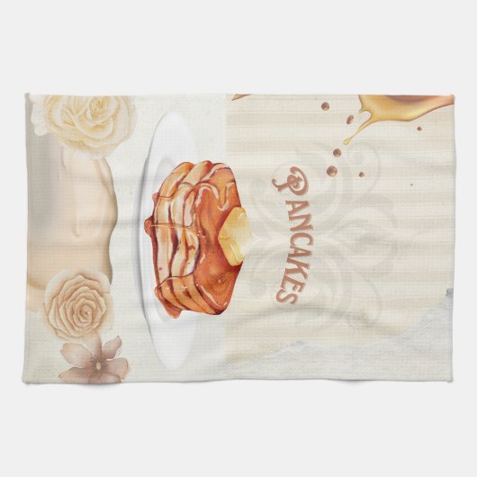 keukentheekdoek van pannenkoeken theedoek (Horizontaal)