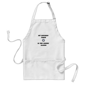 Keukentimer/rookalarmpaneel Apron Standaard Schort
