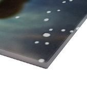 Keukenvliegen in de ruimte snijplank (Hoek)