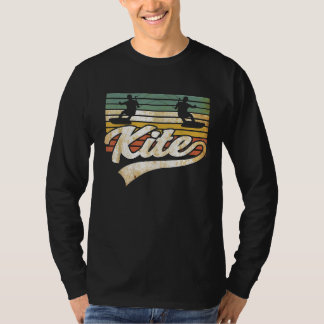 Keukenvormig ontwerp dat is geleend aan Kite Retro T-shirt
