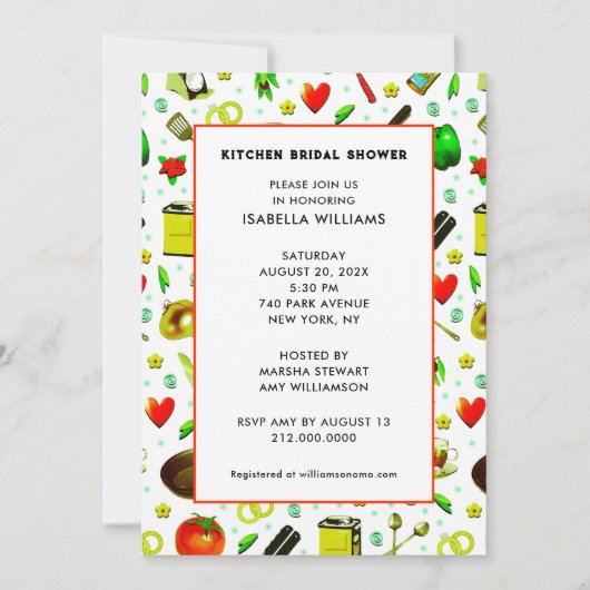 KeukenVrijgezellenfeest Kaart (Voorkant)