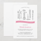 KeukenVrijgezellenfeest Kaart (Voorkant / Achterkant)