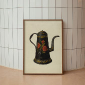  Keukenwand Kunst Antiek Koffiek Poster