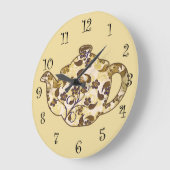 Keukenwandklokken Grote Klok (Hoek)