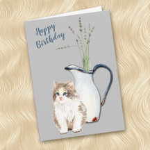 Keukenwijk Kitten en Landenkeuken Pitcher Birthday