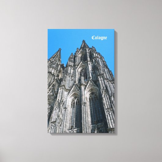Keulen Cathedral Canvas Afdruk (Voorkant)