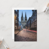 Keulen Duitsland Kaart (Voorkant / Achterkant in situ)