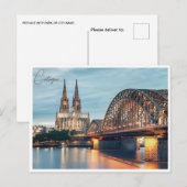  Keulen Duitsland Reizen allemagne Briefkaart (Voorkant / Achterkant)