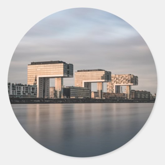 Keulen Duitsland Ronde Sticker (Voorkant)