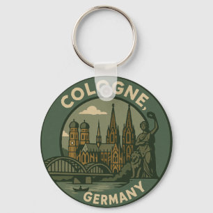 Keulen Duitsland Stad Kunst Sleutelhanger