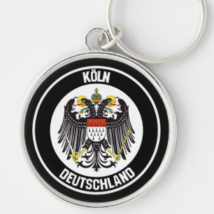 Keulen Round Emblem Sleutelhanger