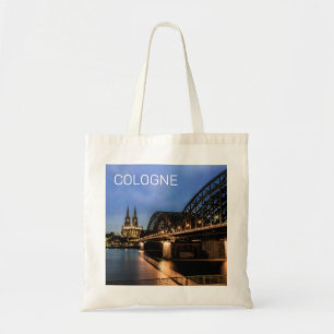 Keulen Stadsbeeld Duitsland Dom Night Souvenir Tote Bag