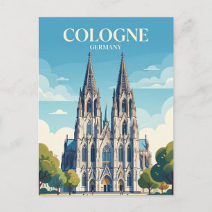 Keulse Dom Duitsland Briefkaart