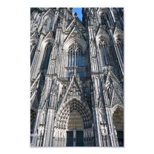 Keulse Dom Foto Afdruk (Voorkant)