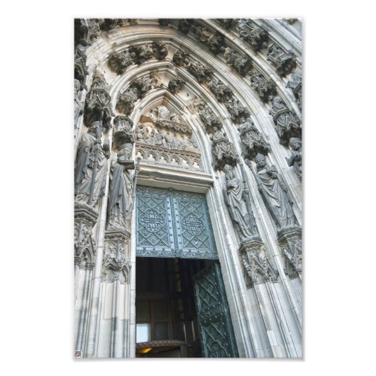 Keulse Dom Foto Afdruk (Voorkant)