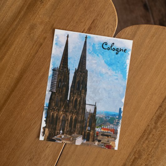 Keulse kathedraal Duitsland reizen Briefkaart