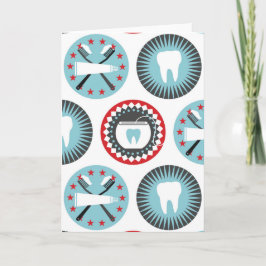 Keurige Tandarts Patroon - Tandarts Mondhygiënist Kaart
