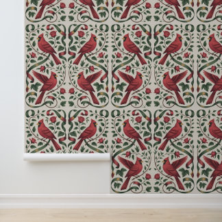 Keurige Vogel Maximalist Behang