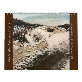 Keut Shaffer-kalender voor schilderijen 2020-2021 Kalender