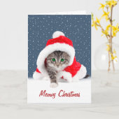 Keuten in kerstkerstkerstkerstkerstkerstkerstkerst kaart (Gele Bloem)