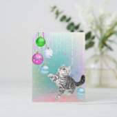 Keuten Kerstmis Feestdagenkaart (Staand voorkant)