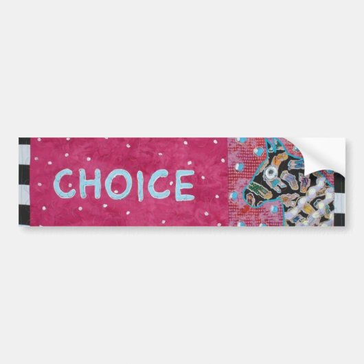 Keuze Bumpersticker (Voorkant)
