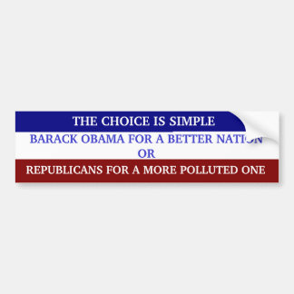 KEUZE BUMPERSTICKER