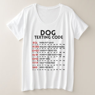 Keuze, keuze, wijziging plus grootte T-shirt