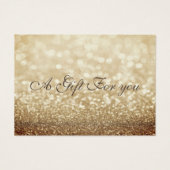 Keuze uit kerstcadeaubonnen/kerstcadeaubonnen visitekaartje (Voorkant)