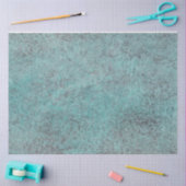 Keuze uit Turquoise Copper Patina-structuur Tissuepapier (Craft)
