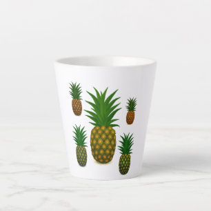 Keuze van de latte Mok ananas