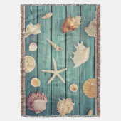 Keuze van de zeeschelpen deken (Voorkant Verticaal)