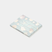 Keuze van de zeeschelpen post-it® notes (Schuin)