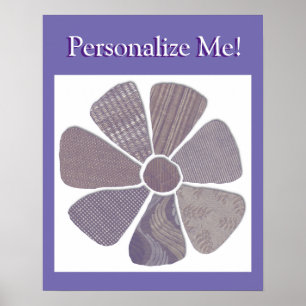 Keuze van wasventilator voor achtergrondkleur poster