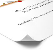 KeuzemogelijkhedenDit heeft gevolgen.ai Poster (Hoek)