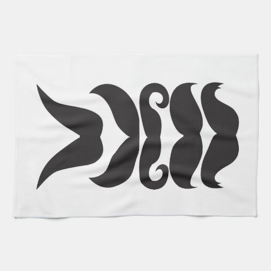 Keuzen voor snor theedoek (Horizontaal)