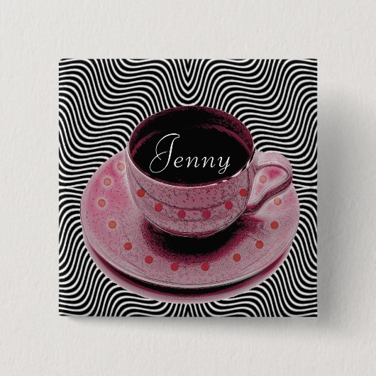 keuzerondjes vierkante button 5,1 cm (Voorkant)