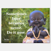 Keuzes-inspirerende quote magneet (Voorkant)