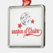 keuzewapen metalen ornament (Links)