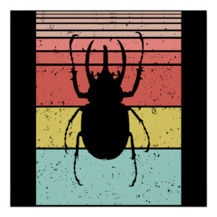 KEVER ANTIKE INSECT PERFECT POSTER