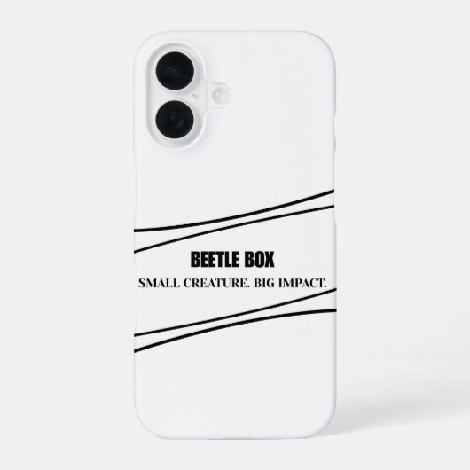 Kever Box Phonehoes iPhone 16 Hoesje (Achterkant)