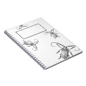kever-illustratielaptop notitieboek (Rechterzijde)