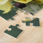 Kever op Wild Mullein Flower Uw foto toevoegen Legpuzzel (Zijkant)