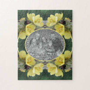 Kever op Wild Mullein Flower Uw foto toevoegen Legpuzzel